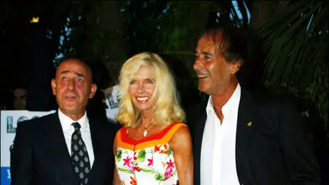 Luis Ortiz, Gunilla von Bismarck y Yeyo Llagostera Luis Ortiz, Gunilla von Bismarck y Yeyo Llagostera