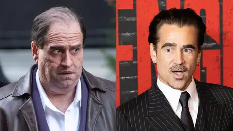 Colin Farrell como El Pingüino Colin Farrell como El Pingüino