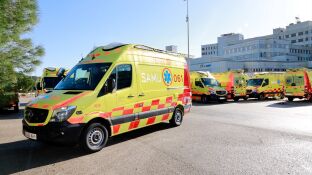 Imagen de archivo de ambulancias