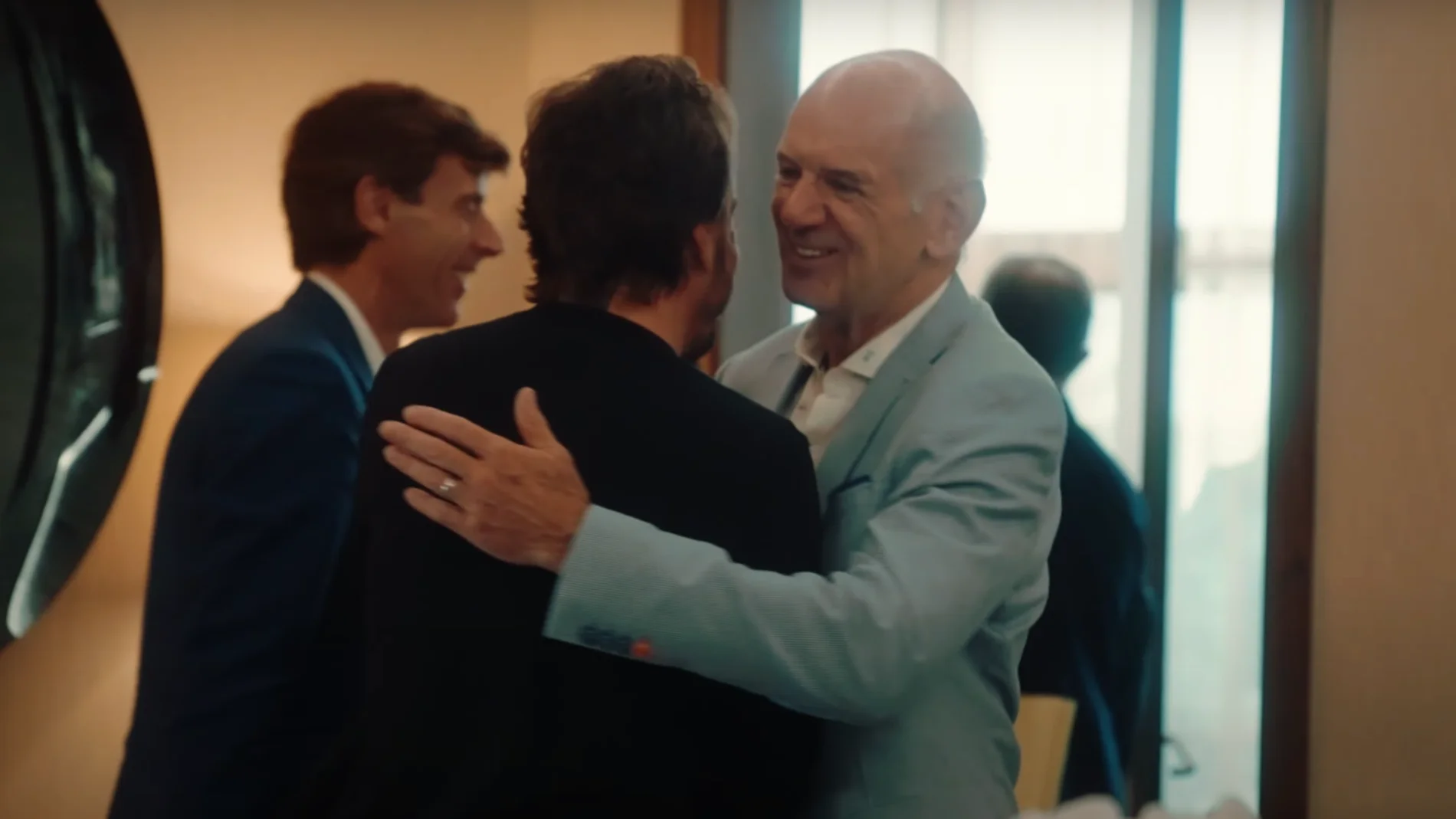 El encuentro entre Fernando Alonso y Adrian Newey El encuentro entre Fernando Alonso y Adrian Newey