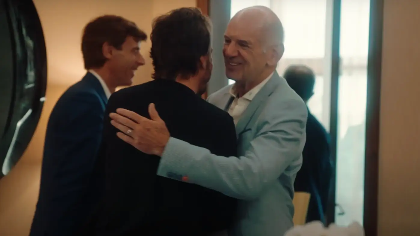 El encuentro entre Fernando Alonso y Adrian Newey El encuentro entre Fernando Alonso y Adrian Newey