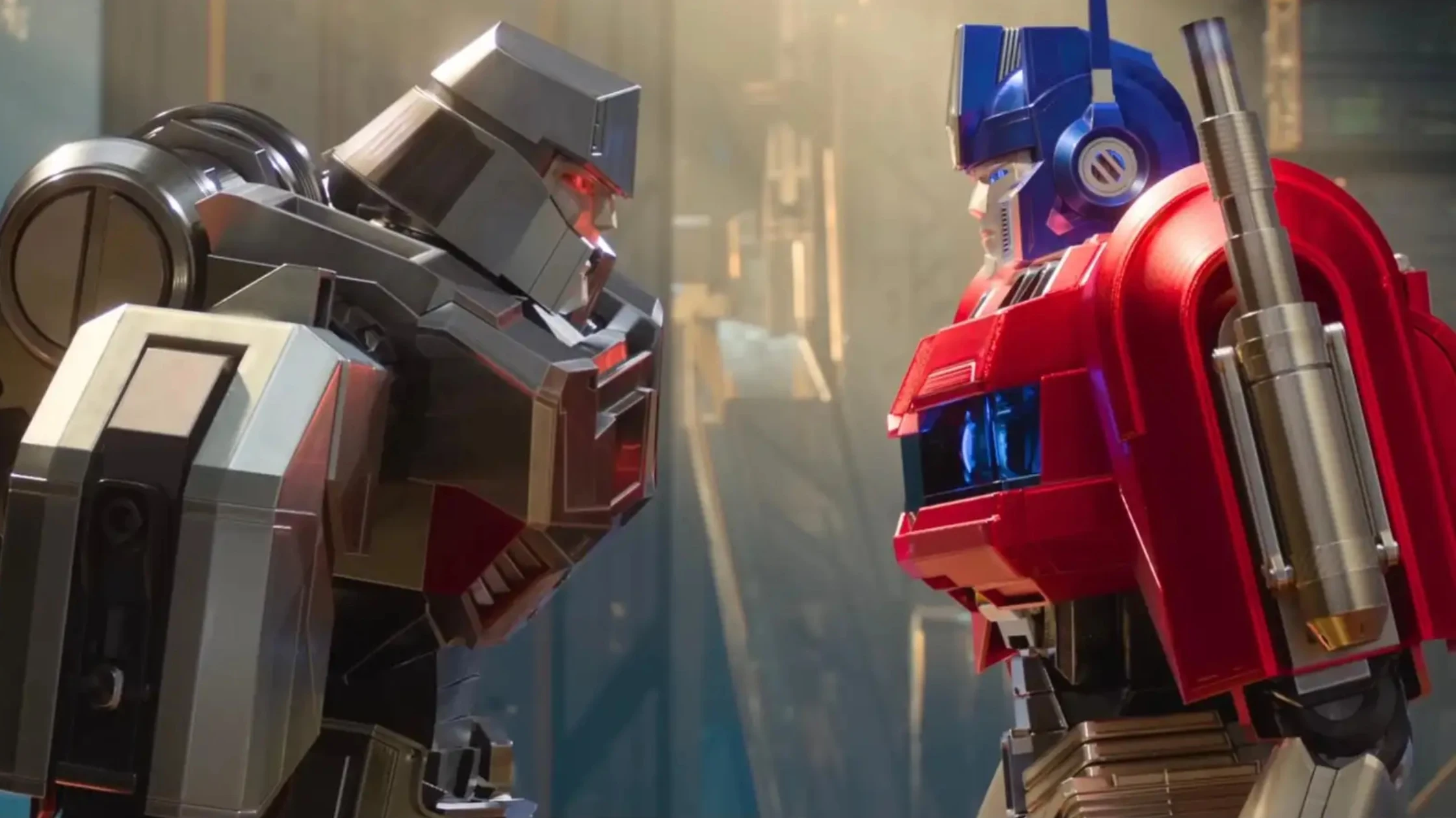 Escena de Transformers One Escena de Transformers One