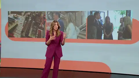 Carina Verdú en Espejo Público. Carina Verdú en Espejo Público.