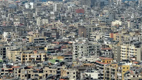 Panorámica de archivo de Beirut Panorámica de archivo de Beirut
