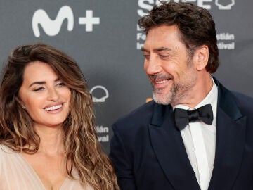 Javier Bardem y Penélope Cruz en el Festival de San Sebastián 2024