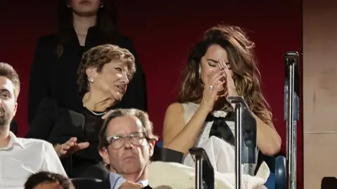 La emoción de Penélope Cruz La emoción de Penélope Cruz