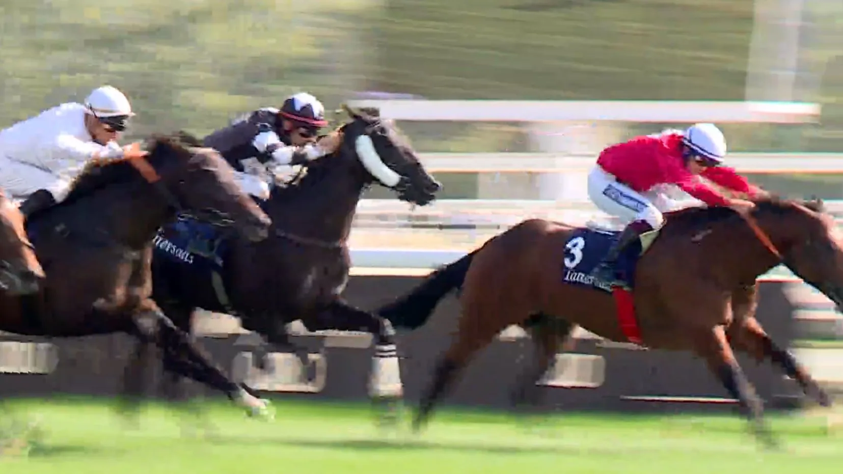Carrera de Jocketas en el Hip&oacute;dromo de la Zarzuela, Madrid