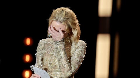 Cate Blanchett, entre lágrimas, en el Festival de San Sebastián