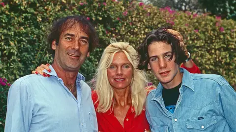 Luis Ortiz y Gunilla von Bismark con su hijo, Francisco Ortiz, en 1999 Luis Ortiz y Gunilla von Bismark con su hijo, Francisco Ortiz, en 1999