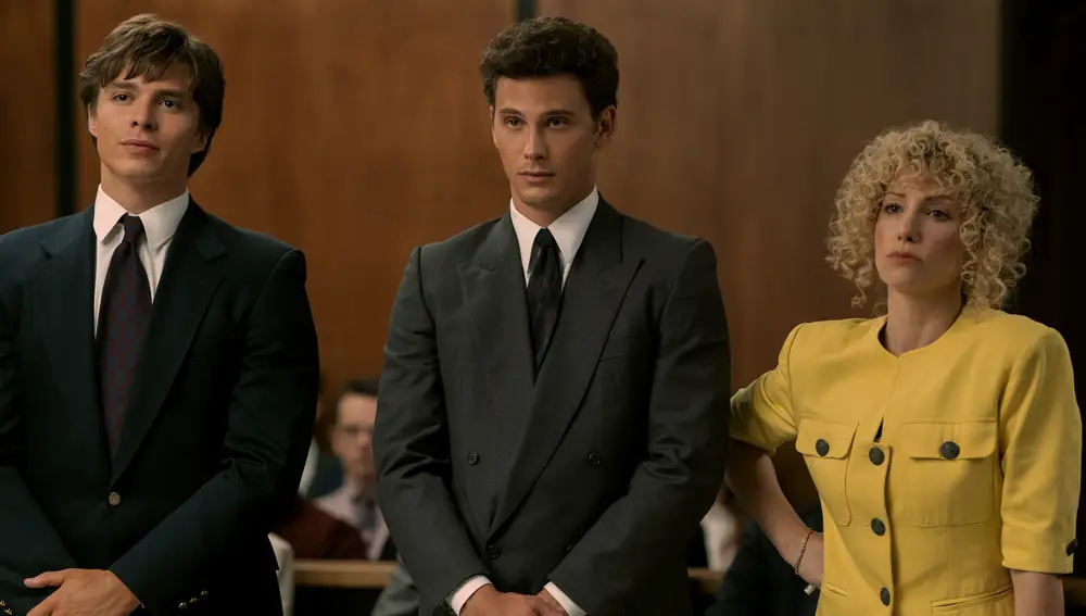 Lyle y Eric Menendez retratados en la serie Lyle y Eric Menendez retratados en la serie