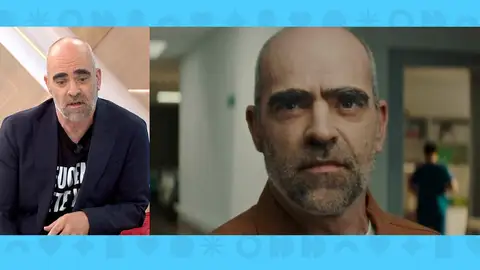 Luis Tosar en Espejo Público. Luis Tosar en Espejo Público.