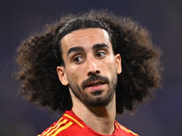 Cucurella durante la Eurocopa 