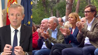 Alfonso Rueda abre la puerta a una manifestación de la ciudadanía por el modelo económico único en Cataluña: 