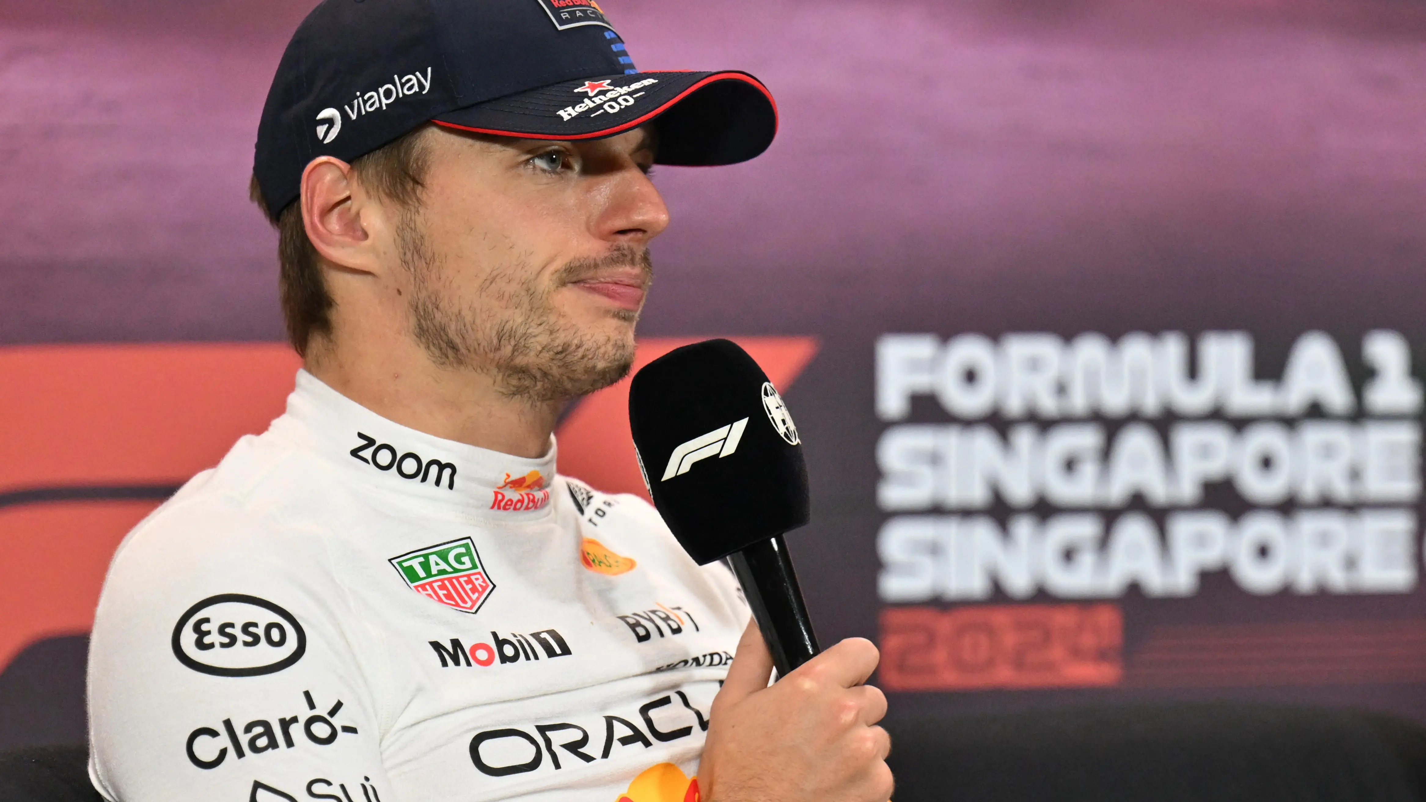 Verstappen, en la rueda de prensa de la FIA Verstappen, en la rueda de prensa de la FIA