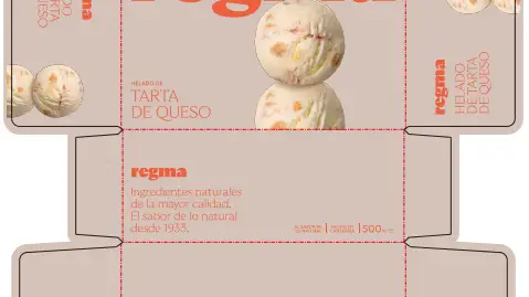 El helado de tarta de queso de queso mal etiquetado