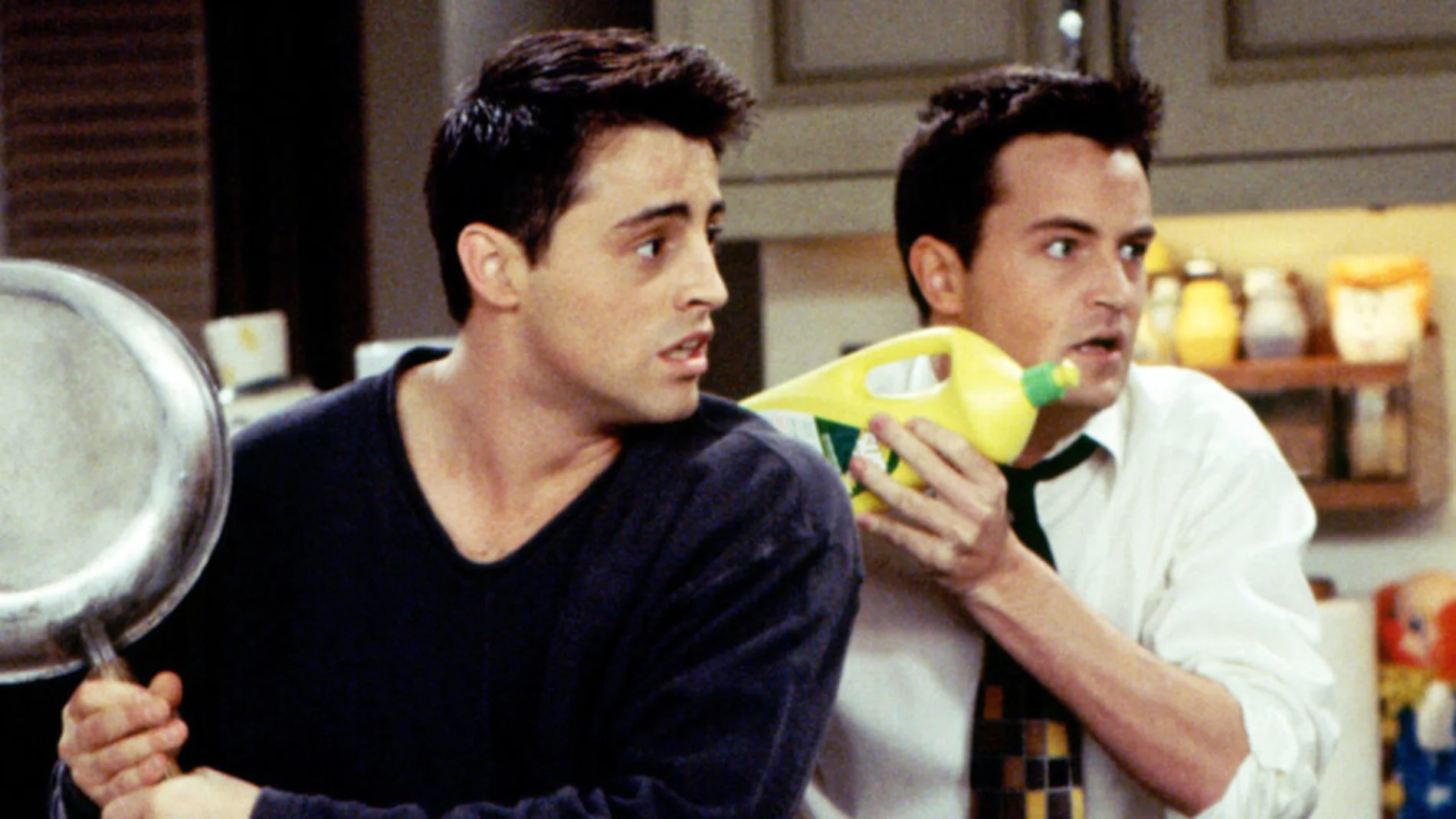 Matt LeBlanc y Matthew Perry en la serie 'Friends' Matt LeBlanc y Matthew Perry en la serie 'Friends'