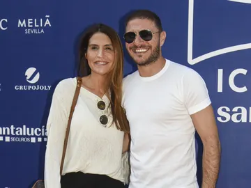 Joaquín Sánchez y su mujer, Susana Saborido Joaquín Sánchez y su mujer, Susana Saborido