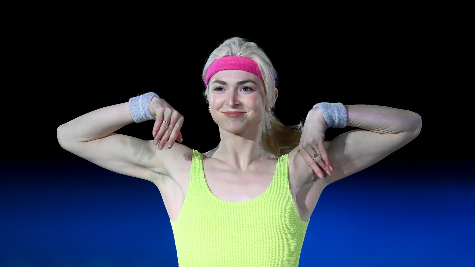 Olivia Smart, en una exhibición en los JJOO de 2022 Olivia Smart, en una exhibición en los JJOO de 2022