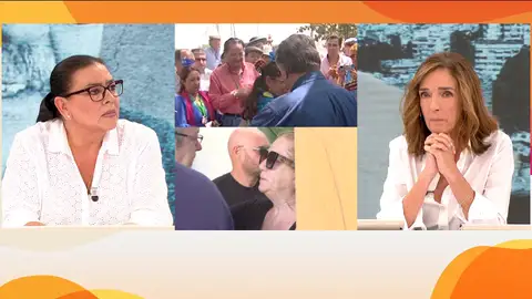 Paloma García-Pelayo desvela el paradero de Isabel Pantoja: "Está informada desde ayer de que Julián Muñoz estaba muy grave" Paloma García-Pelayo desvela el paradero de Isabel Pantoja: "Está informada desde ayer de que Julián Muñoz estaba muy grave"