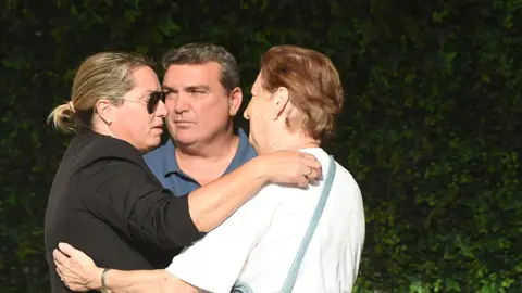 Eloísa, hija de Julián Muñoz, en el velatorio del exalcalde Eloísa, hija de Julián Muñoz, en el velatorio del exalcalde