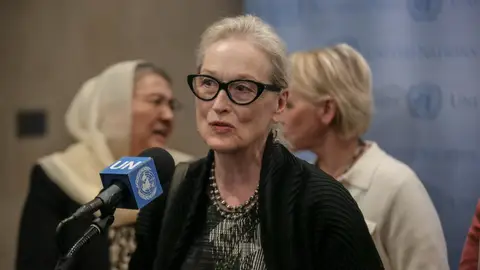 Meryl Streep en la ONU Meryl Streep en la ONU