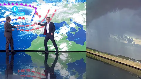 César Gonzalo y 'Aitor' César Gonzalo y 'Aitor'