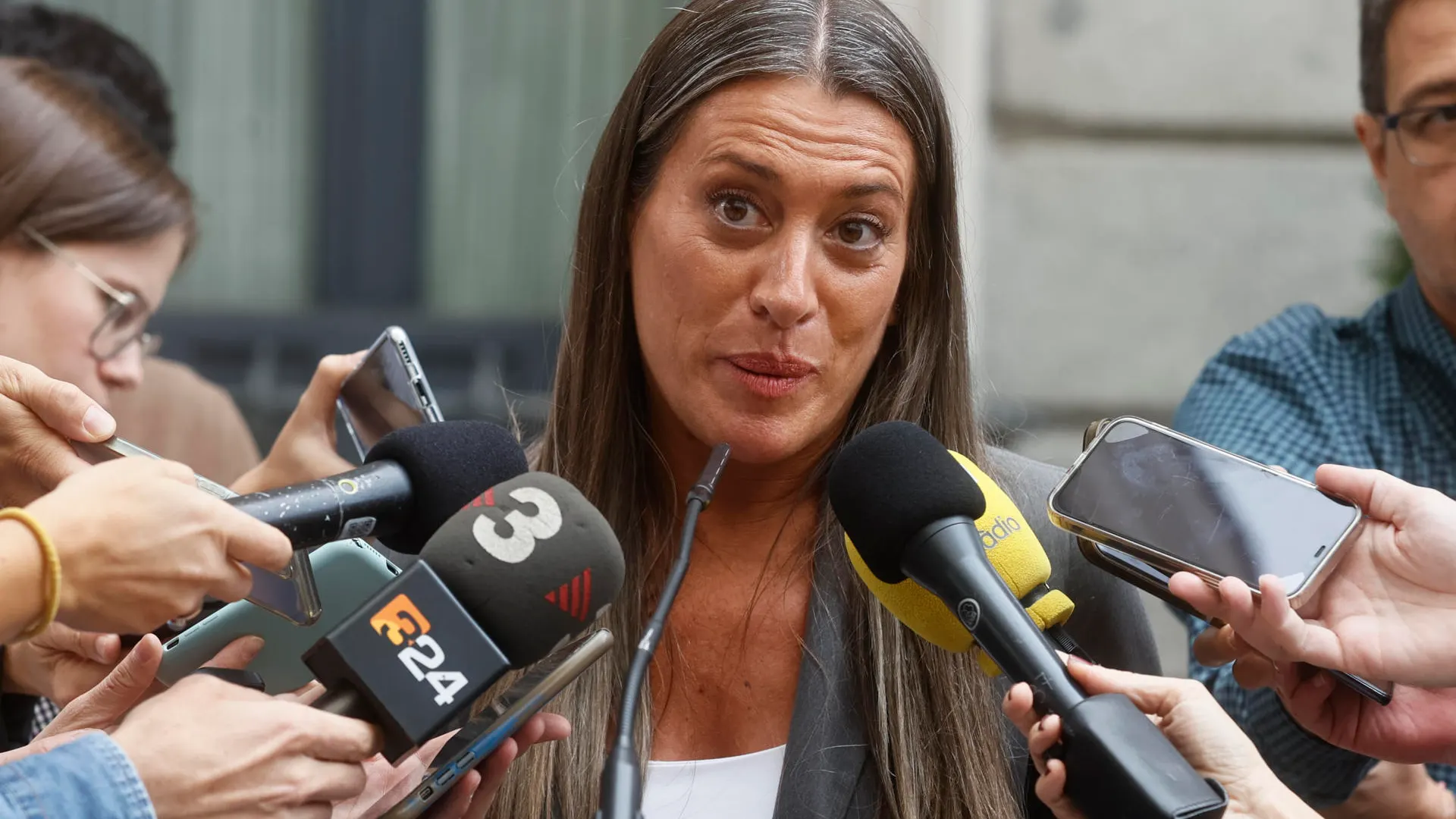 La portavoz de Junts Per Catalunya, Miriam Nogueras La portavoz de Junts Per Catalunya, Miriam Nogueras