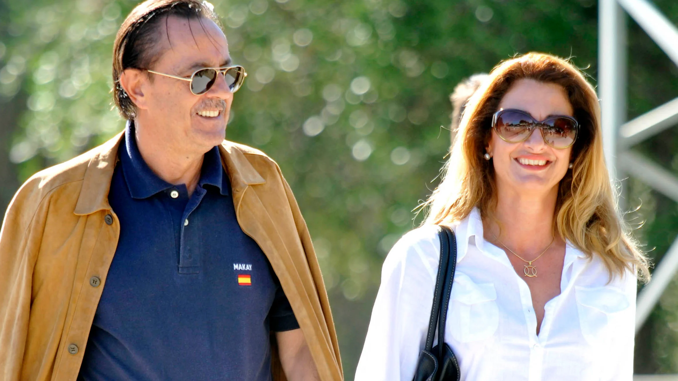 Juli&aacute;n Mu&ntilde;oz y Karina Pau en 2009