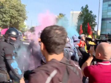 Protestas en The distric Barcelona