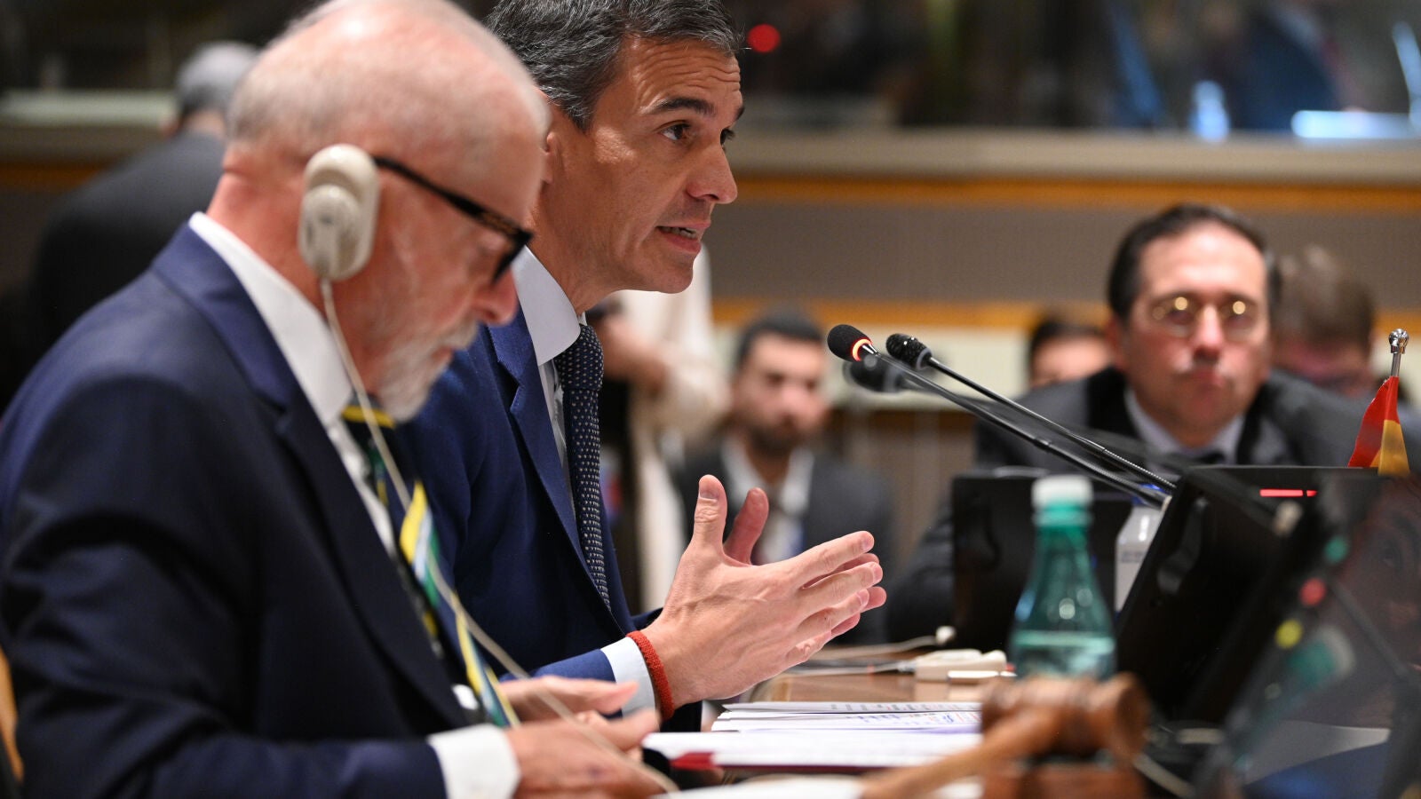 Pedro Sánchez lleva a la ONU su plan de regeneración democrática: 