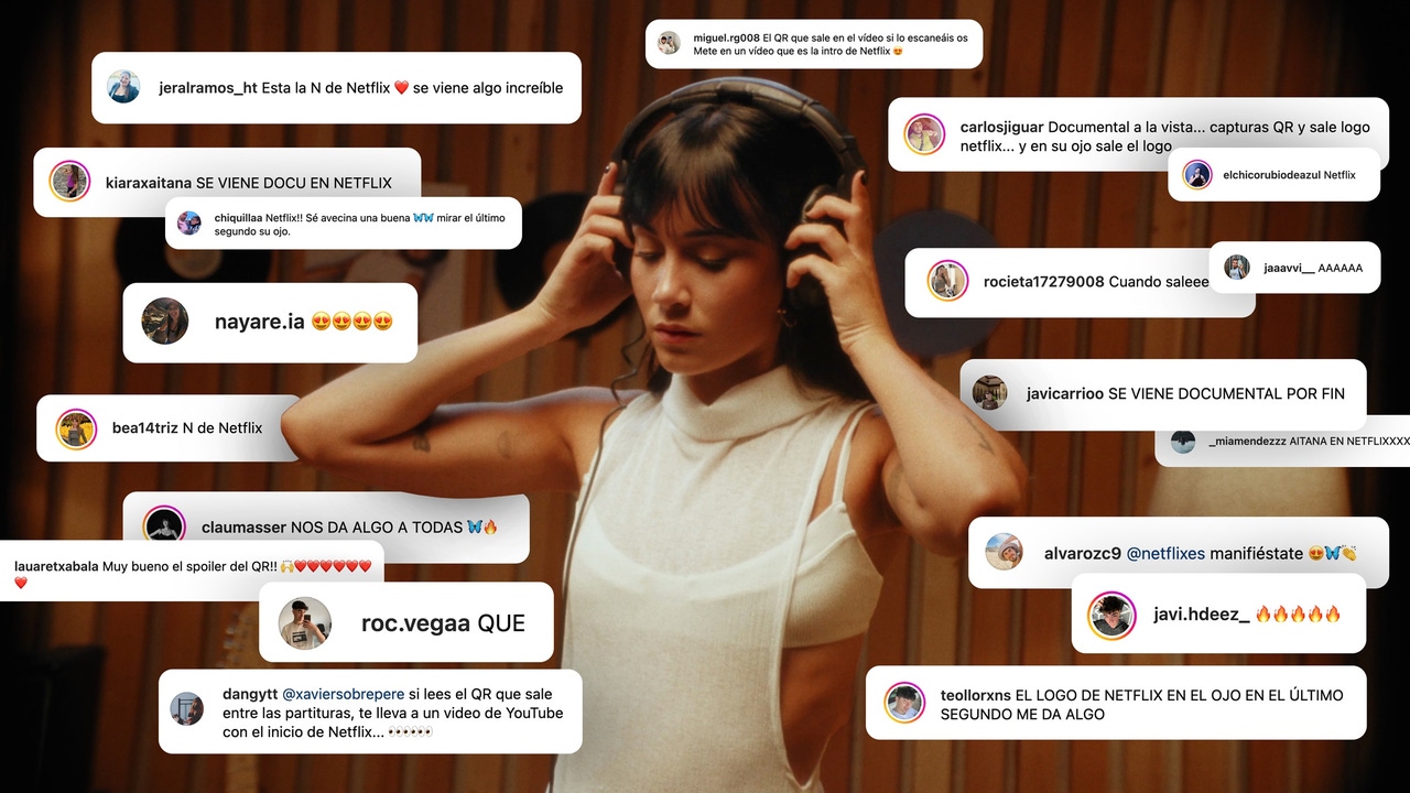 Aitana anuncia una docuserie con Netflix sobre su vida en este vídeo