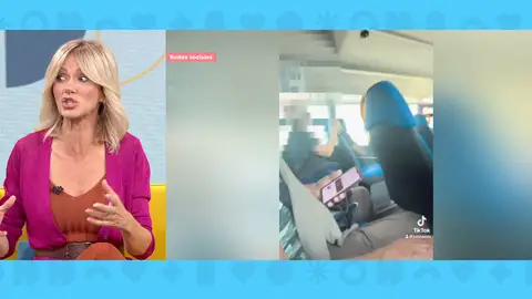 Susanna Griso, sobre la denuncia de abusos en un autobús. Susanna Griso, sobre la denuncia de abusos en un autobús.