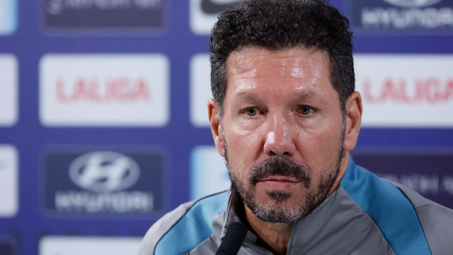 Simeone, en rueda de prensa