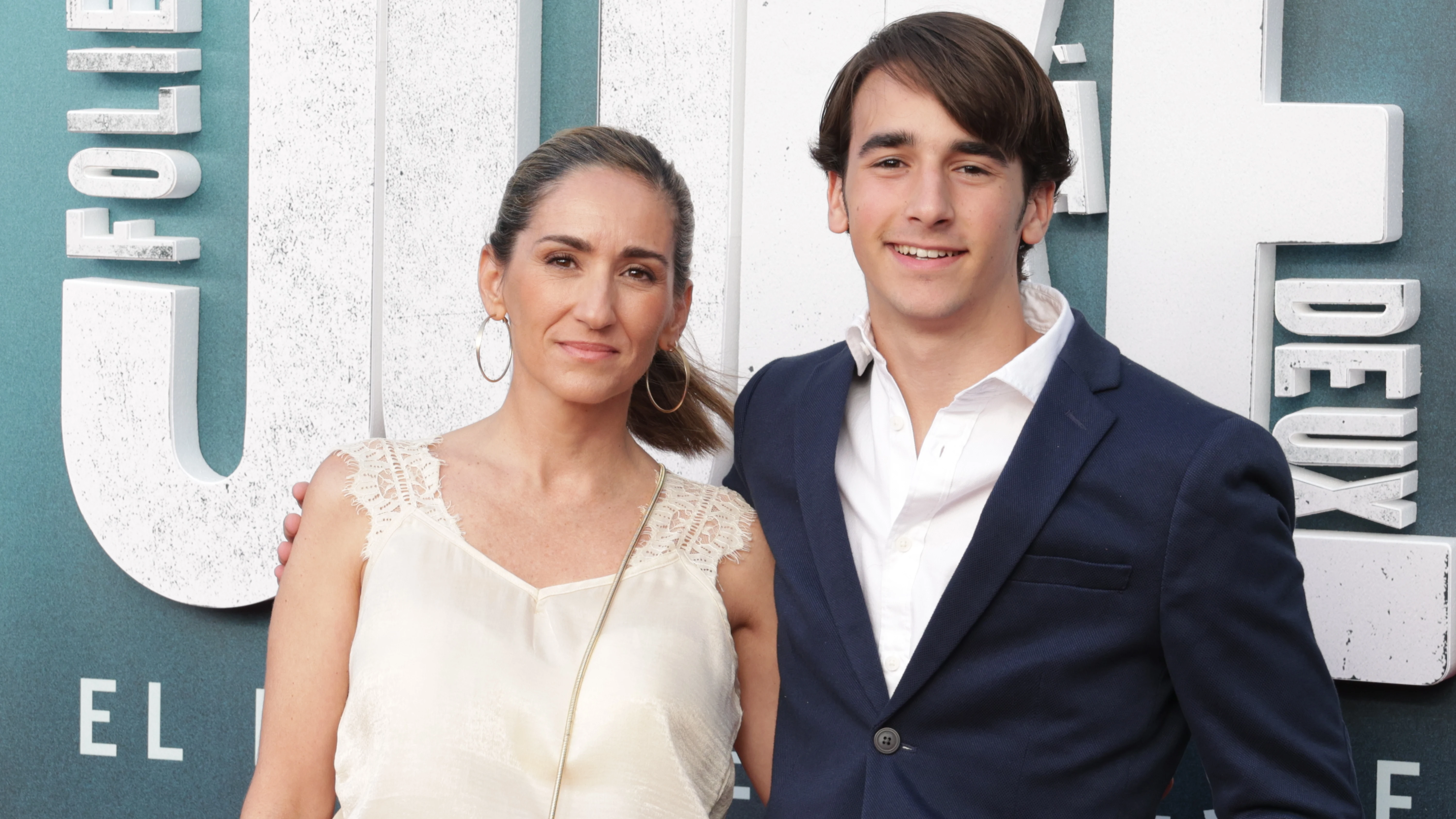 Alejandra Martos y su hijo, Carlos Alejandra Martos y su hijo, Carlos