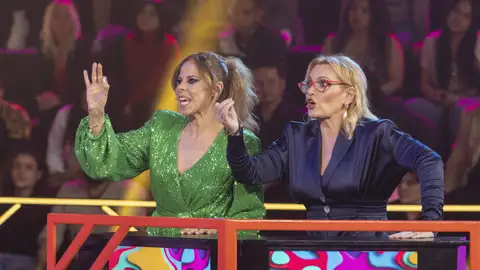 ¡No les aguantan el ritmo! Ainhoa Arteta y Pastora Soler, implacables en una prueba sobre cultura musical ¡No les aguantan el ritmo! Ainhoa Arteta y Pastora Soler, implacables en una prueba sobre cultura musical