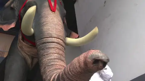 Los elefantes robotizados Los elefantes robotizados