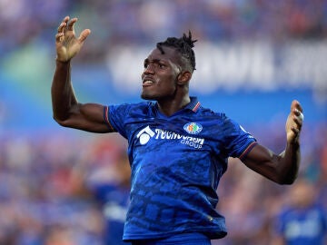 El futbolista del Getafe Christantus Uche 