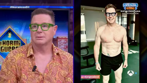 El increíble cambio físico de Jorge Cardaval: "Me gusta mucho hacer deporte" El increíble cambio físico de Jorge Cardaval: "Me gusta mucho hacer deporte"