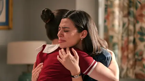 “Sin Andrés no soy nada”: María se rompe en brazos de Gema “Sin Andrés no soy nada”: María se rompe en brazos de Gema