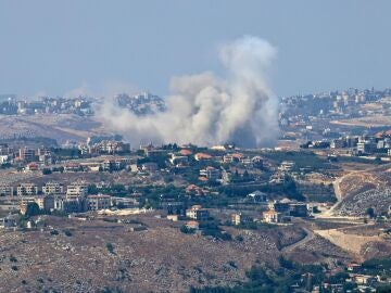 Bombardeo en el sur de Líbano