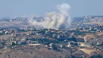 Bombardeo en el sur de Líbano