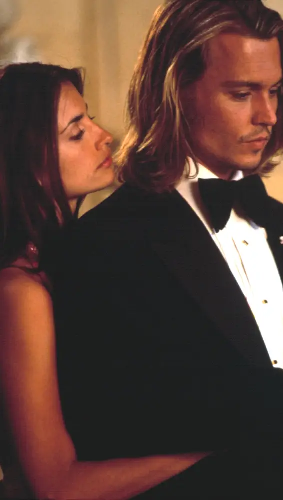 Johnny Depp y Penélope Cruz en Blow Johnny Depp y Penélope Cruz en Blow