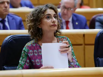 María Jesús Montero en el Congreso María Jesús Montero en el Congreso