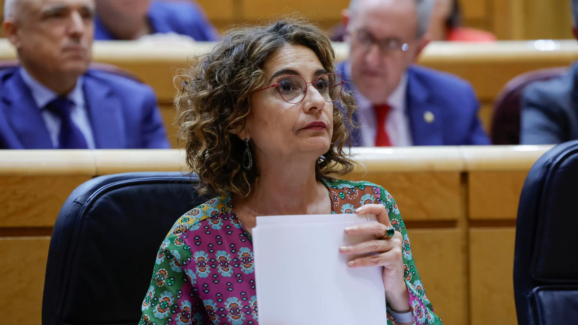 María Jesús Montero en el Congreso María Jesús Montero en el Congreso