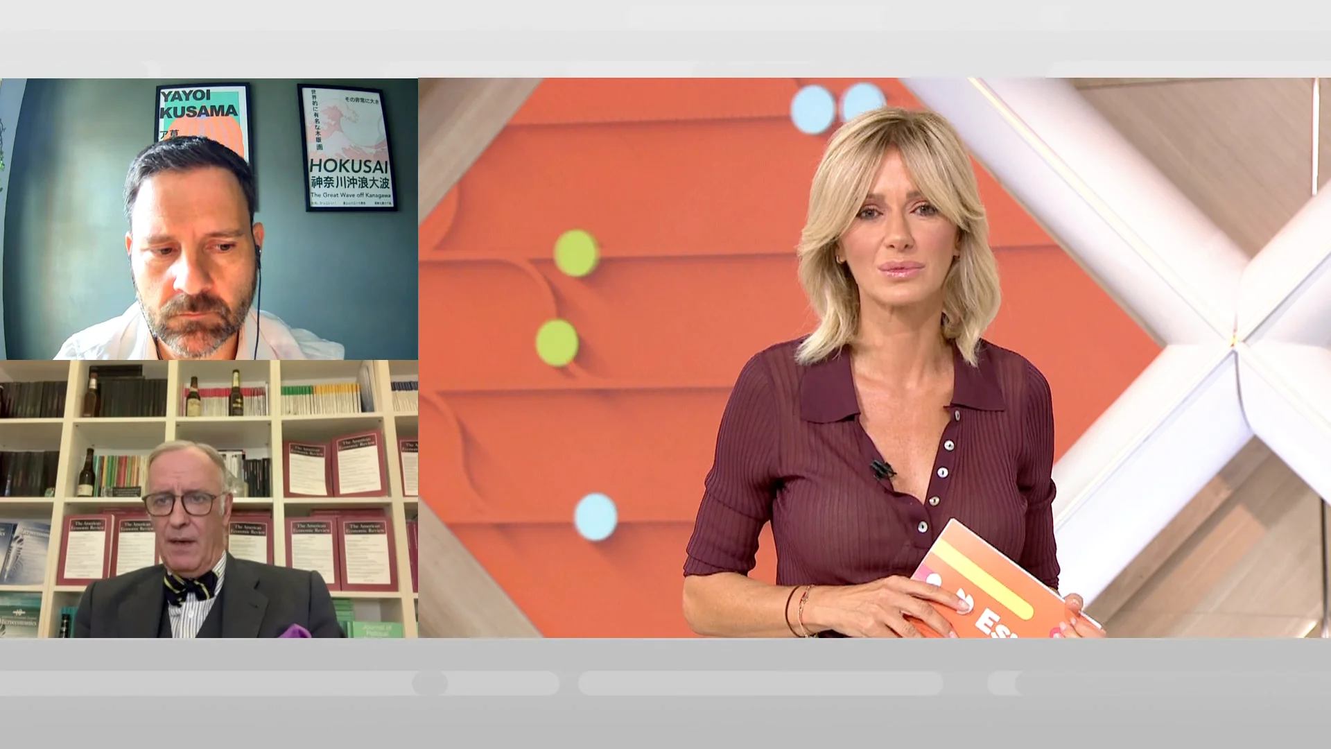 Cara a cara en "Espejo P&uacute;blico" entre dos economistas para analizar la salud econ&oacute;mica de Espa&ntilde;a