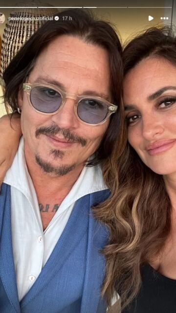 Johnny Depp y Penélope Cruz en el Festival de San Sebastián