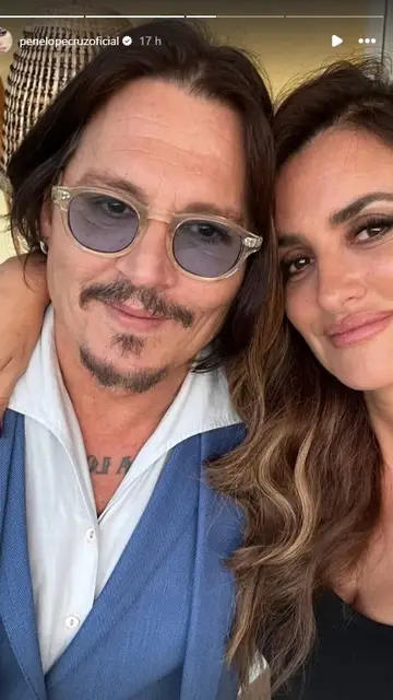 Johnny Depp y Penélope Cruz en el Festival de San Sebastián Johnny Depp y Penélope Cruz en el Festival de San Sebastián