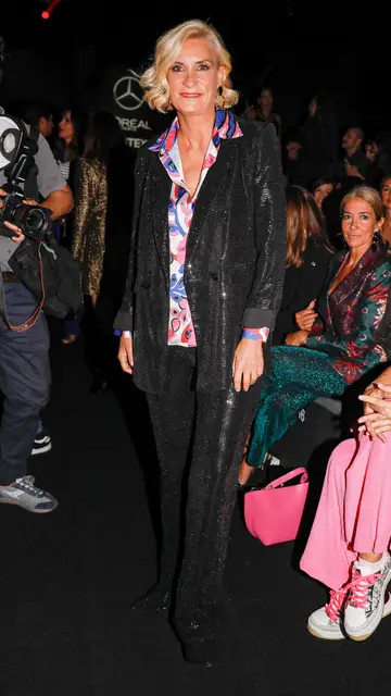 María Zurita en un desfile María Zurita en un desfile