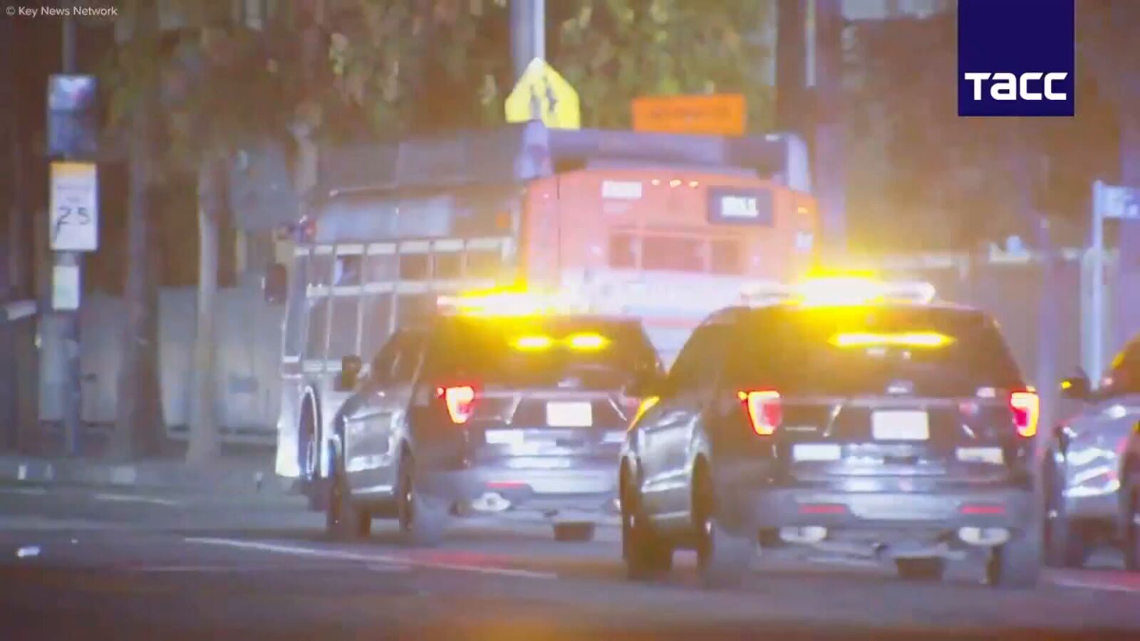 Matan a una persona en un secuestro de un autobús en Los Ángeles
