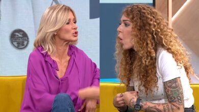 Máxima tensión en plató con Sofía Cristo por la publicación de las fotos de Bárbara Rey: 